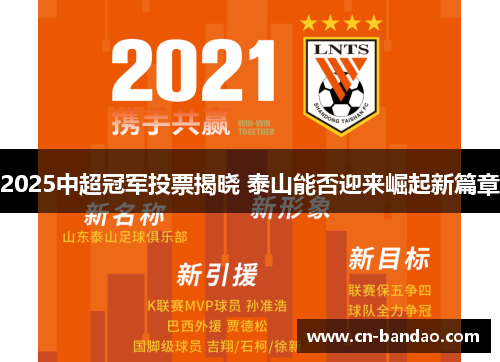 2025中超冠军投票揭晓 泰山能否迎来崛起新篇章
